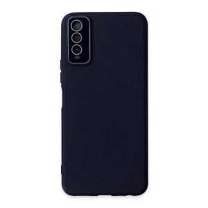 Newface Vivo Y11S Kılıf Lansman Glass Kapak - Lacivert