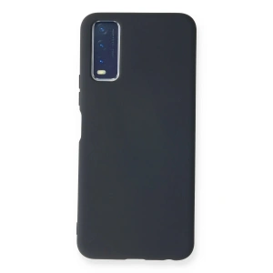 Newface Vivo Y11S Kılıf Nano içi Kadife Silikon - Lacivert