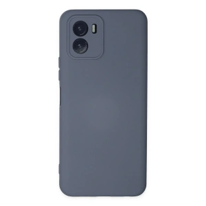 Newface Vivo Y15S Kılıf Nano içi Kadife Silikon - Gri