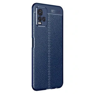 Newface Vivo Y21S Kılıf Auto Focus Kapak - Lacivert