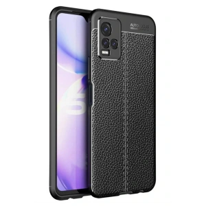 Newface Vivo Y21S Kılıf Auto Focus Kapak - Siyah