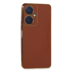 Newface Vivo Y27 Kılıf Volet Silikon - Kırmızı