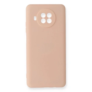 Newface Xiaomi Mi 10T Lite Kılıf Nano içi Kadife Silikon - Pudra