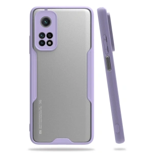 Newface Xiaomi Mi 10T Pro Kılıf Platin Silikon - Lila