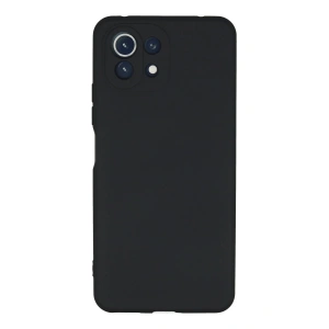 Newface Xiaomi Mİ 11 Lite Kılıf Nano içi Kadife Silikon - Lacivert