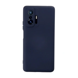 Newface Xiaomi Mi 11T Pro Kılıf Nano içi Kadife Silikon - Lacivert