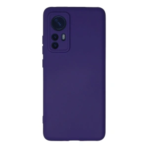 Newface Xiaomi Mi 12 Kılıf Nano içi Kadife Silikon - Mor