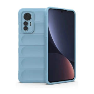 Newface Xiaomi Mi 12 Lite Kılıf Optimum Silikon - Sky Blue