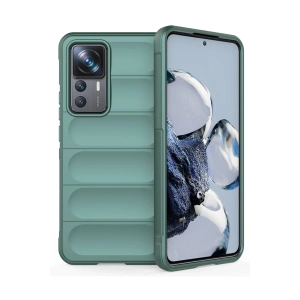 Newface Xiaomi Mi 12T Pro Kılıf Optimum Silikon - Koyu Yeşil