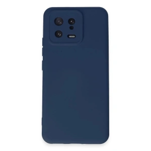Newface Xiaomi Mi 13 Kılıf Nano içi Kadife Silikon - Lacivert