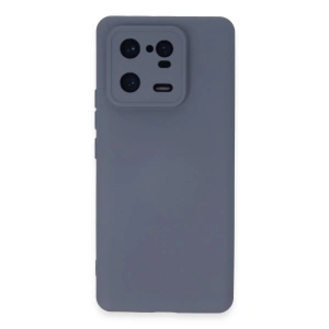 Newface Xiaomi Mi 13 Pro Kılıf Nano içi Kadife Silikon - Gri