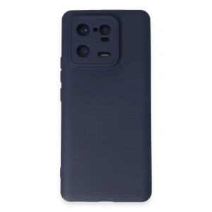 Newface Xiaomi Mi 13 Pro Kılıf Nano içi Kadife Silikon - Lacivert