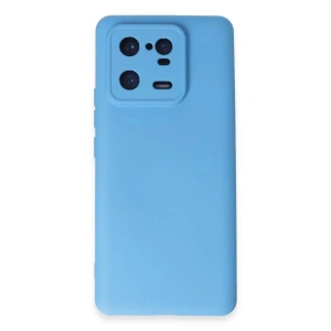 Newface Xiaomi Mi 13 Pro Kılıf Nano içi Kadife Silikon - Mavi
