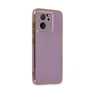 Newface Xiaomi Mi 13T Pro Kılıf Volet Silikon - Mor