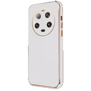 Newface Xiaomi Mi 14 Ultra Kılıf Volet Silikon - Beyaz