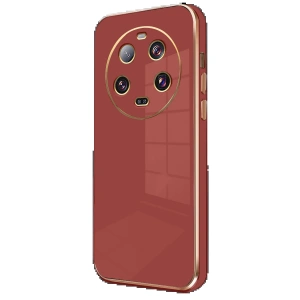 Newface Xiaomi Mi 14 Ultra Kılıf Volet Silikon - Kırmızı