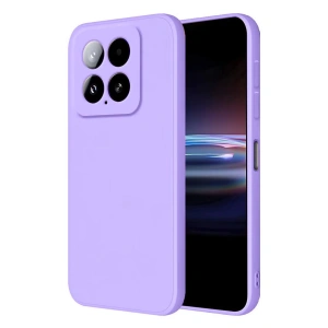 Newface Xiaomi Mi 14T Pro Kılıf Nano içi Kadife Silikon - Lila