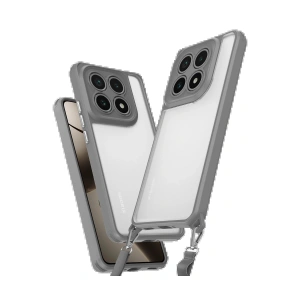 Newface Xiaomi Mi 14T Pro Kılıf Penta Silikon Kılıf - Titan Gri