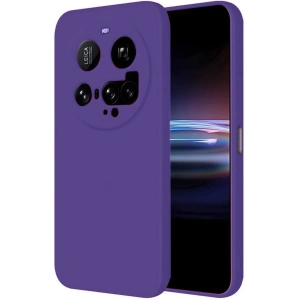 Newface Xiaomi Mi 15 Ultra Kılıf Nano içi Kadife Silikon - Mor