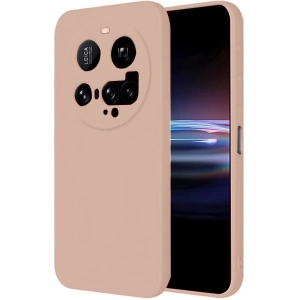 Newface Xiaomi Mi 15 Ultra Kılıf Nano içi Kadife Silikon - Pudra