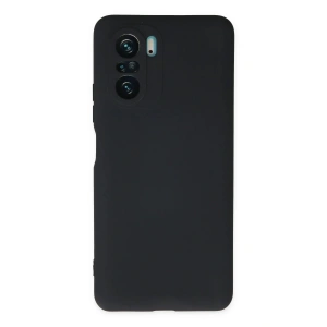 Newface Xiaomi Poco F3 Kılıf Nano içi Kadife Silikon - Lacivert