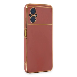 Newface Xiaomi Poco M5 Kılıf Volet Silikon - Kırmızı