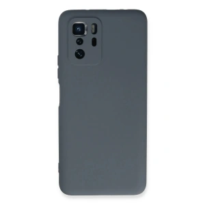 Newface Xiaomi Poco X3 GT Kılıf Nano içi Kadife Silikon - Gri