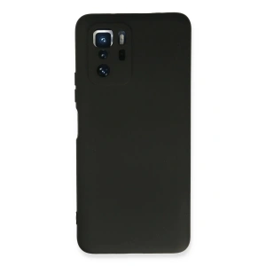 Newface Xiaomi Poco X3 GT Kılıf Nano içi Kadife Silikon - Siyah
