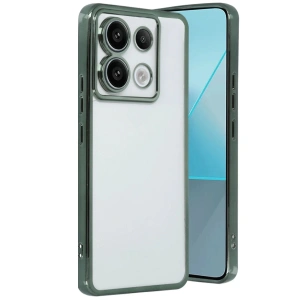 Newface Xiaomi Poco X6 Kılıf Razer Lensli Silikon - Yeşil