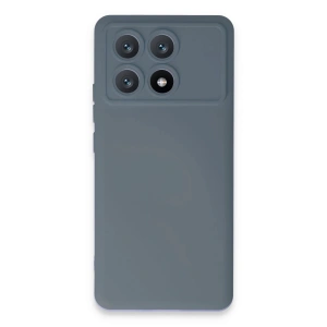 Newface Xiaomi Poco X6 Pro Kılıf Nano içi Kadife Silikon - Gri
