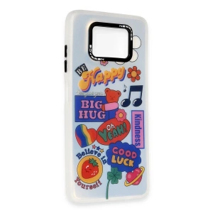 Newface Xiaomi Pocophone X3 Kılıf Estoril Desenli Kapak - Estoril - 15