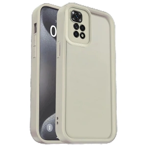 Newface Xiaomi Redmi 10 2022 Kılıf Viera Silikon - Krem