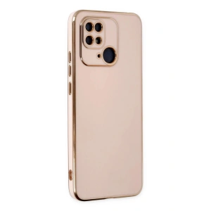 Newface Xiaomi Redmi 10C Kılıf Volet Silikon - Pembe