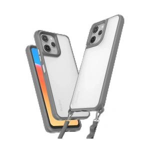 Newface Xiaomi Redmi 12 Kılıf Penta Silikon Kılıf - Titan Gri