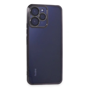 Newface Xiaomi Redmi 12 Kılıf Razer Lensli Silikon - Mor