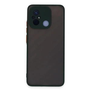 Newface Xiaomi Redmi 12C Kılıf Montreal Silikon Kapak - Yeşil