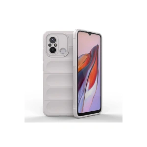 Newface Xiaomi Redmi 12C Kılıf Optimum Silikon - Krem