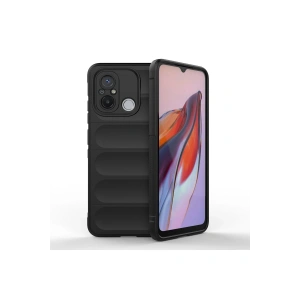 Newface Xiaomi Redmi 12C Kılıf Optimum Silikon - Siyah