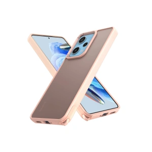 Newface Xiaomi Redmi 13 4G Kılıf Elegant Kapak - Pudra