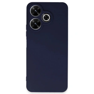 Newface Xiaomi Redmi 13 4G Kılıf First Silikon - Lacivert