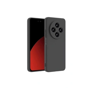 Newface Xiaomi Redmi 14C Kılıf Nano içi Kadife Silikon - Siyah