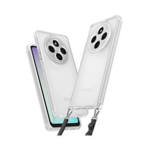 Newface Xiaomi Redmi 14C Kılıf Penta Silikon Kılıf - Şeffaf