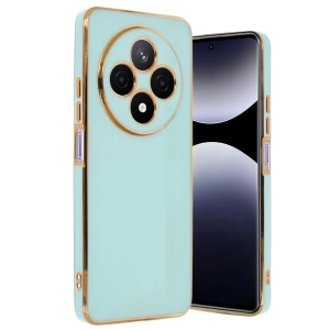 Newface Xiaomi Redmi 14C Kılıf Volet Silikon - Açık Yeşil