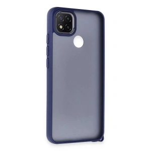 Newface Xiaomi Redmi 9C Kılıf Elegant Kapak - Lacivert