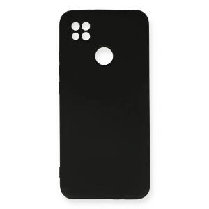 Newface Xiaomi Redmi 9C Kılıf Nano içi Kadife Silikon - Siyah