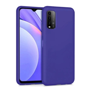 Newface Xiaomi Redmi 9T Kılıf Nano içi Kadife Silikon - Mor
