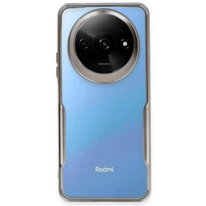 Newface Xiaomi Redmi A3 4G Kılıf Boyi Silikon Kapak - Titan Gri