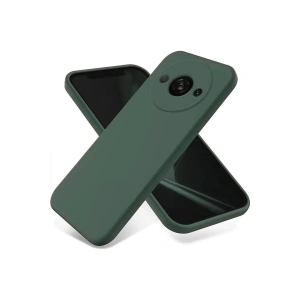 Newface Xiaomi Redmi A3 4G Kılıf First Silikon - Koyu Yeşil