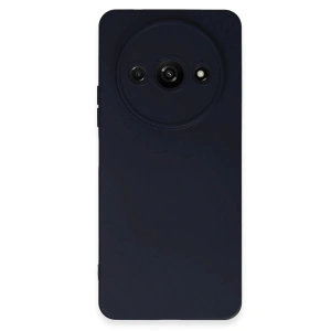 Newface Xiaomi Redmi A3 4G Kılıf Nano içi Kadife Silikon - Lacivert