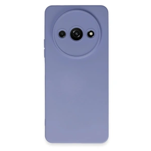 Newface Xiaomi Redmi A3 4G Kılıf Nano içi Kadife Silikon - Lila